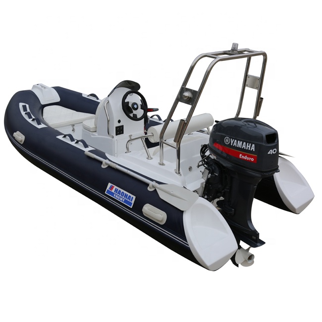 Fishing Boat Fiberglass - Barcos Infláveis Hypalon de 13 pés