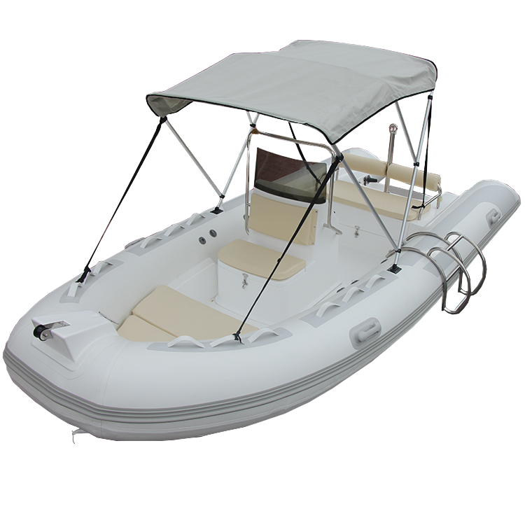 Fishing Boat Fiberglass - Barco com nervuras de fibra de