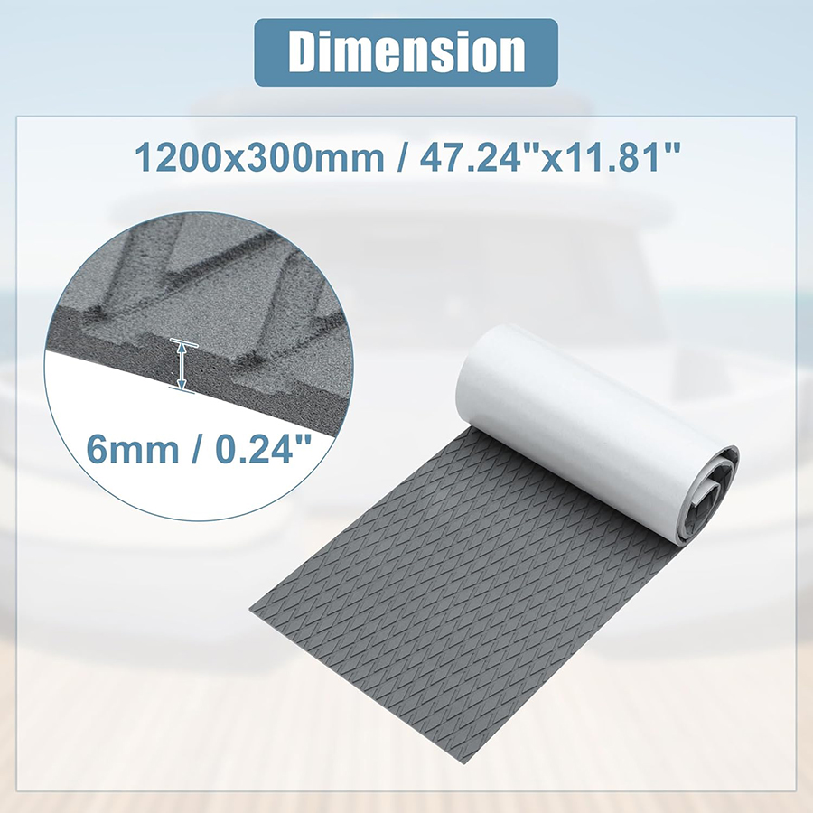 Fishing Boat Fiberglass - Tapete de Deck em EVA Imitação