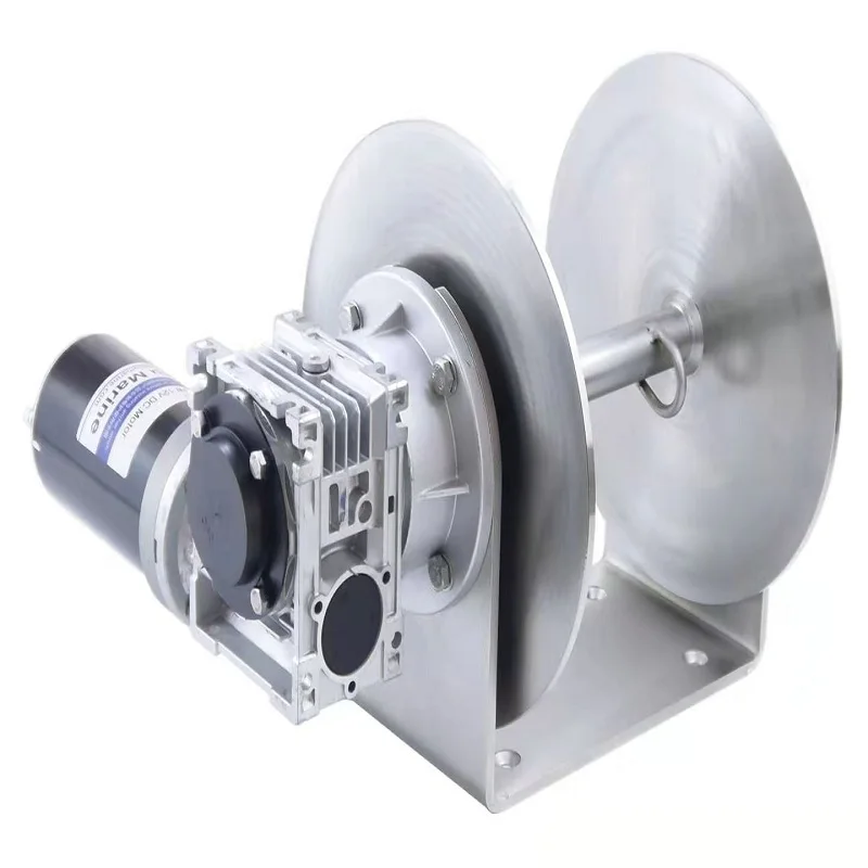 12V 700W 316 Tambor de aço ino - Fishing Boat Anchor Winch avaliação e preço