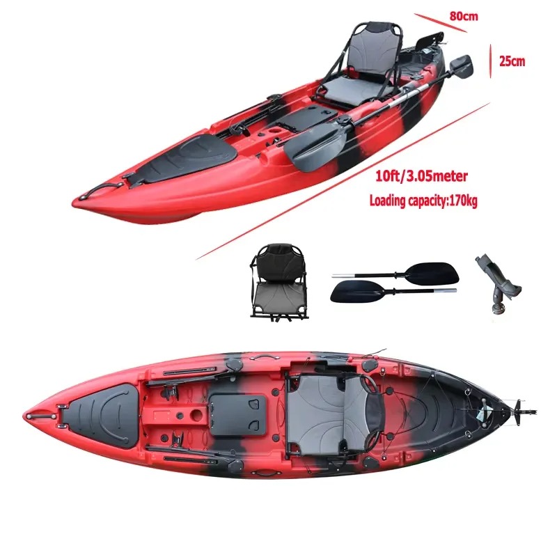 Caiaque de Pesca Individual de - Fishing Boat Paddle avaliação e preço