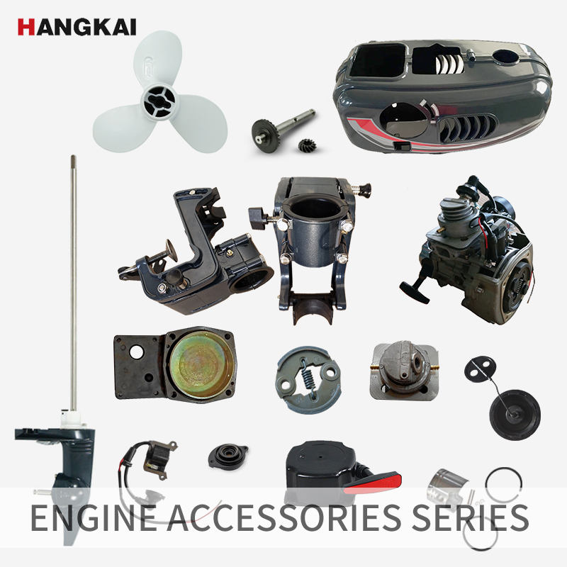Hangkai 2-stroke 3.5hp acessór - Fishing Boat Outboard Motor avaliação e preço